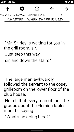 Book, The Voice on the Wire Screenshot 1