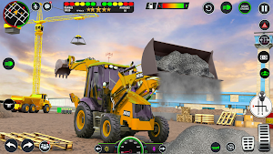 JCB Backhoe Loader Driving Screenshot 0