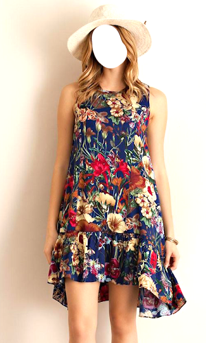 Women mini dress Photo Suit Screenshot 3