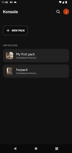 Konsole Kustom APK Creator Screenshot 0