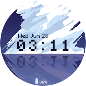 OniOn watchface 003 Pixel Screenshot 3