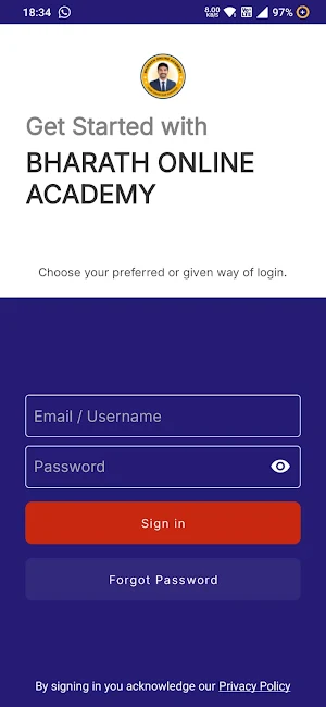 BHARATH ONLINE ACADEMY Screenshot 3