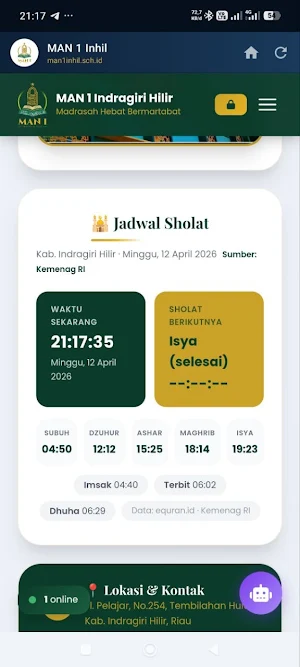MAN 1 INDRAGIRI HILIR Screenshot 3