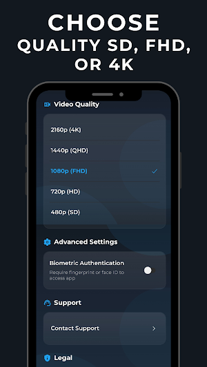 Watchr – Background Recorder Screenshot 3