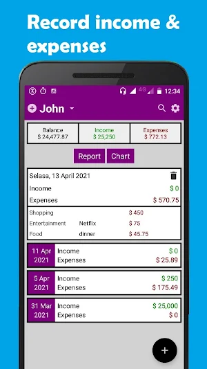Money Manager - Expense Tracker - PRO Screenshot 0