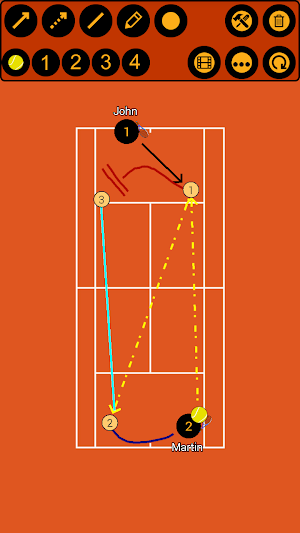 Tennis Tactic Board Screenshot 0