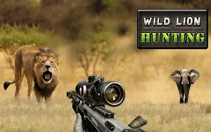 Wild Lion Hunting Deer Survival Screenshot 0