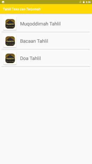 Tahlil Teks dan Terjemah Screenshot 0