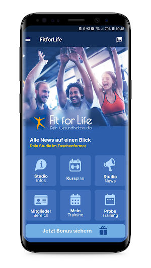 Gesundheitsstudio FitforLife Screenshot 0