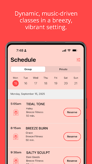 Breeze Fitness Screenshot 2