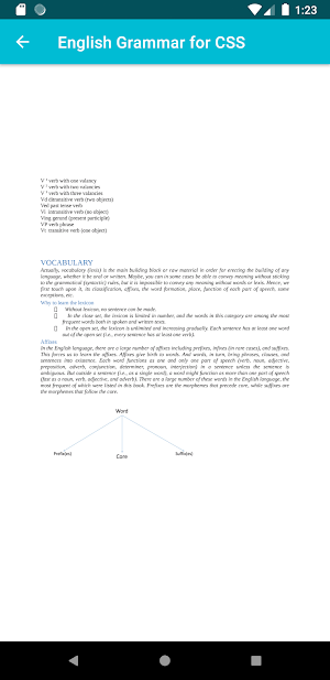 English Grammar for CSS Screenshot 3