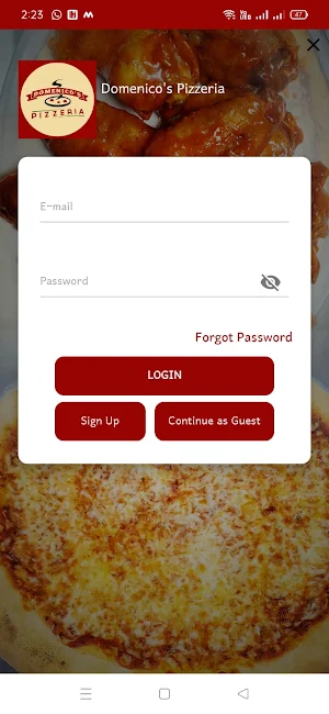 Domenico's Pizzeria Screenshot 0