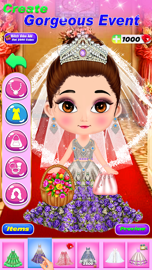 Doll dress up and makeup Game Screenshot 2
