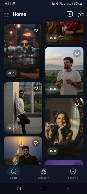 AI Photo Prompts Generator Screenshot 1