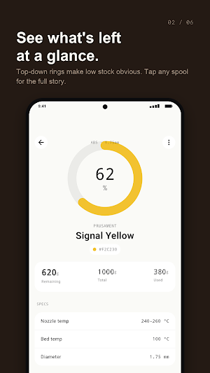 Filament Depot - Spool Tracker Screenshot 1