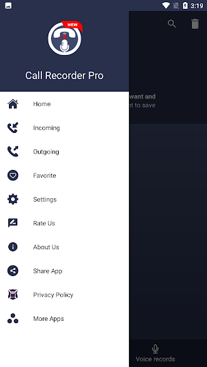 Call Recorder Pro Screenshot 1
