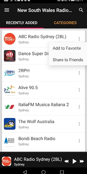 New South Wales Radio Stations - Australia Screenshot 1