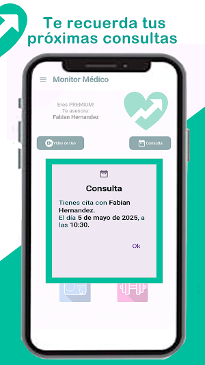 Monitor Medico/Cita expediente Screenshot 2