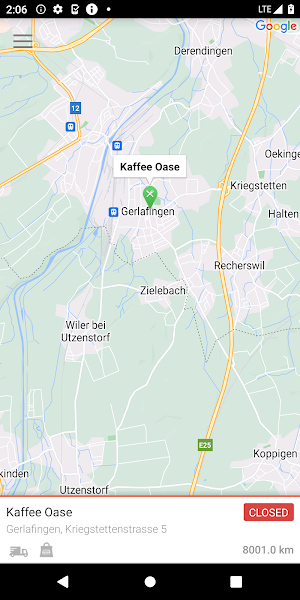 Kaffee Oase Gerlafingen Screenshot 1