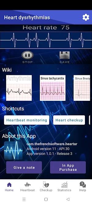 Heart dysrhythmias Screenshot 0
