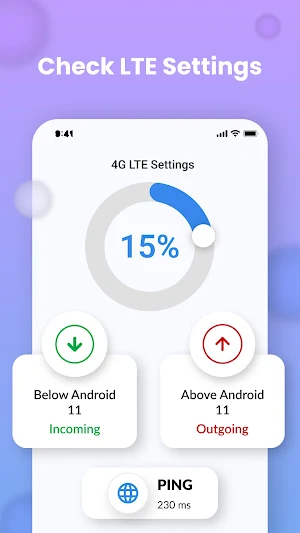 4G Lte Mode Only: Speed test Screenshot 2