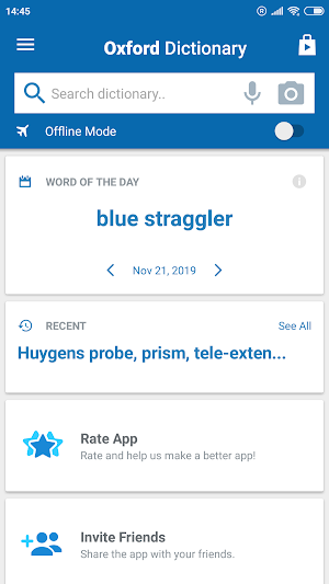 Oxford Dictionary of Astronomy Screenshot 2