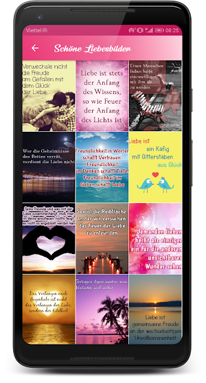 Schöne Liebessprüche & Liebesbilder Screenshot 1