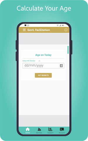 Service Retirement Calculator Screenshot 1