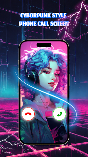 Color Call Theme: Call Screen Screenshot 2