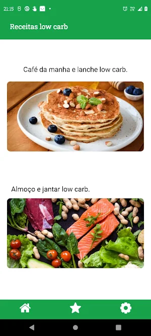 Receitas low carb Screenshot 1