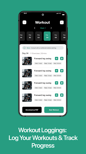 Healthy Nutrition App Screenshot 3