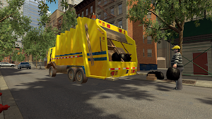 Trash Truck Simulator : Free Truck Driving Games Screenshot 3