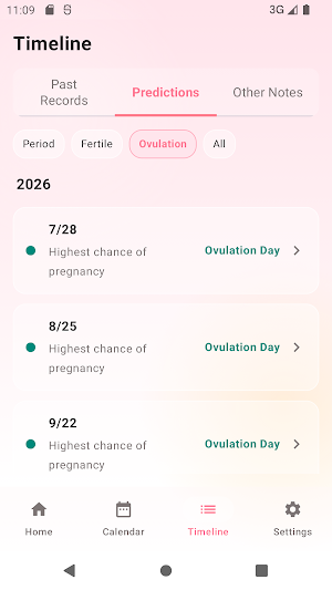 Magic Day: Easy Period Tracker Screenshot 3