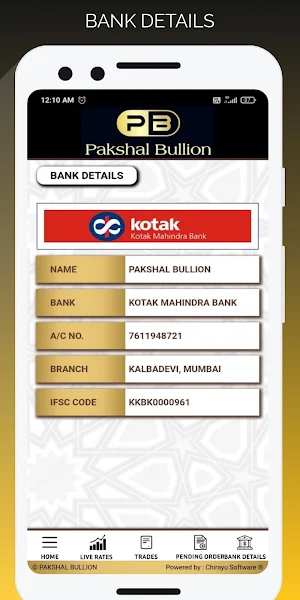 Pakshal Bullion Screenshot 1