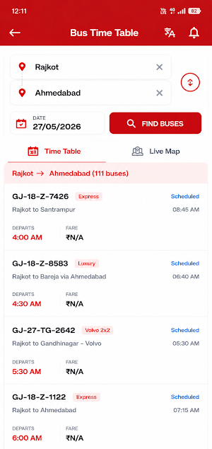 ST Bus Traking Gujarat Screenshot 1