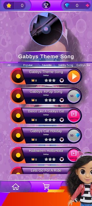 Gabbys Girl Doll Tile Hop Screenshot 0