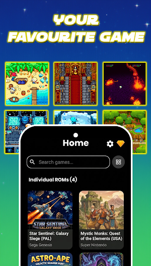 GBA Retro Game Emulator Screenshot 0