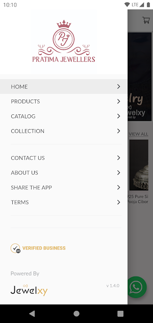 Pratima Jewellers - Online Jewellery Showroom App Screenshot 1