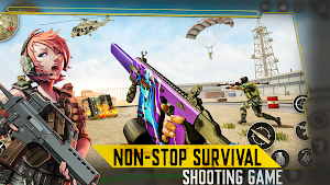 War Games Offline - Gun Games Screenshot 1