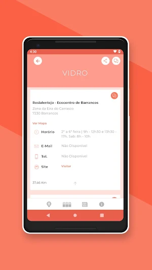 WasteApp Screenshot 1