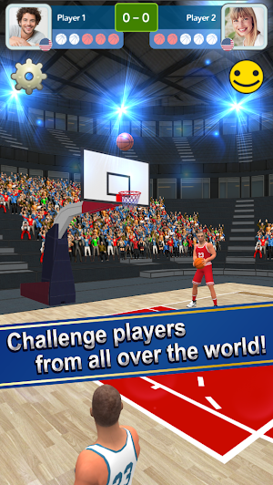 Online Basketball Challenge 3D Screenshot 0