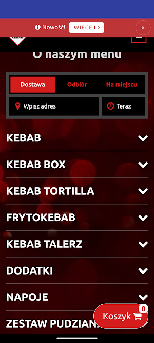 Bafra Kebab Ostrów Mazowiecka Screenshot 0