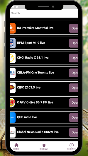 Radio Canada FM online Screenshot 1