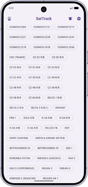 SatTrack: Satellite Passes Screenshot 2