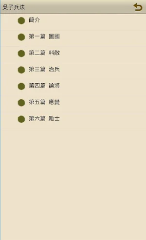 吳子兵法 Screenshot 0