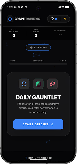 Brain Trainer & iQ Test Pro Screenshot 1
