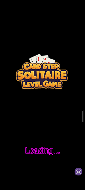 Card Step Solitaire Level Game Screenshot 0