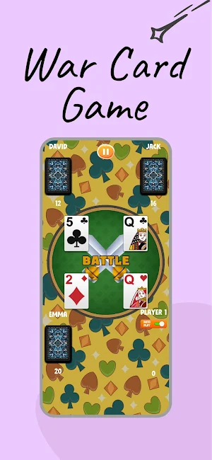 War Card Game Screenshot 0
