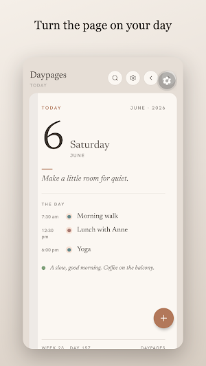 Daypages: Calm Calendar Screenshot 0