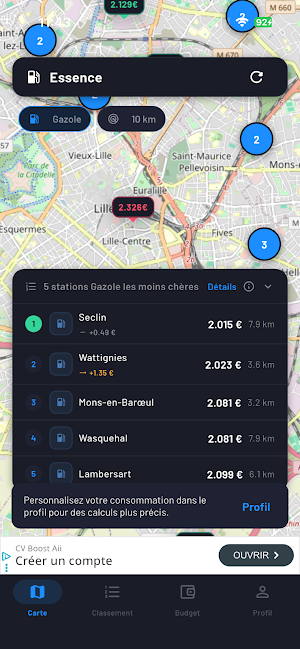 Essence — Prix des carburants Screenshot 2